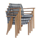Catherine Teak Dining Arm