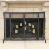 Flat Screen with Doors