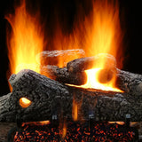 Classic Oak Vented Gas Log