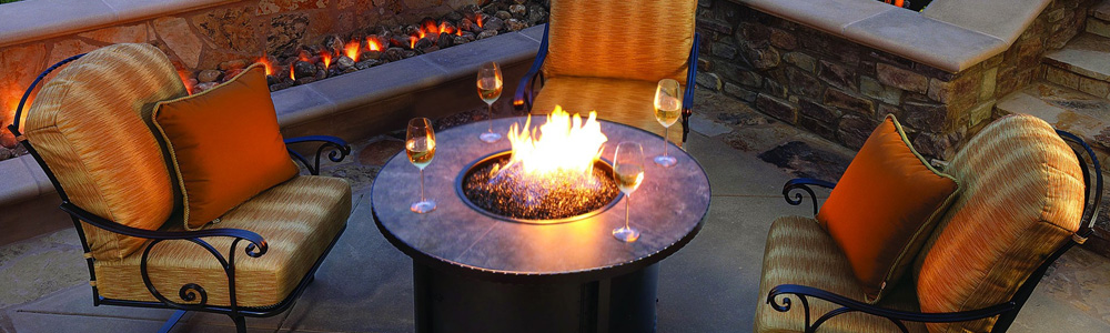 Outdoor Fireplace By Woodard